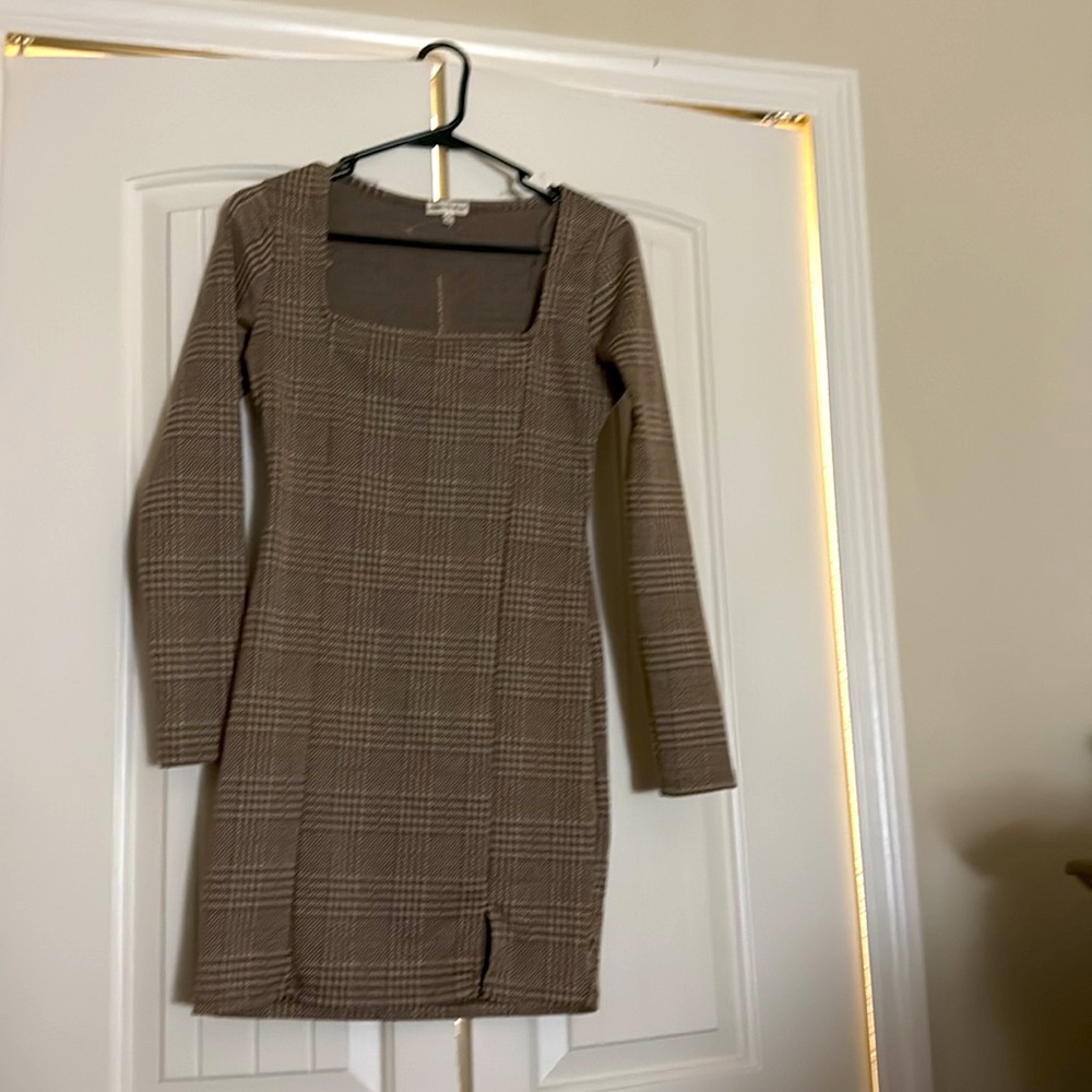 Heart Hips tight fitted long sleeve dress